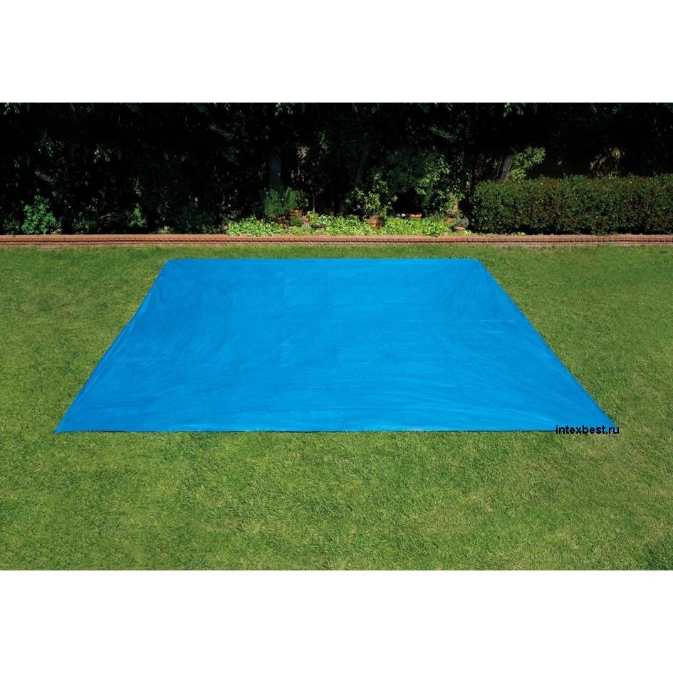 Підстилка для басейнів Intex 18933 Pool Ground Cloth (розмір 570 х 570 см)
