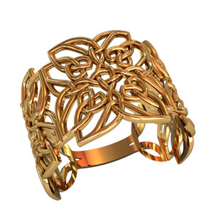 Кільце жіноче Рулада