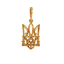 Тризуб із шабель, Козацький тризуб, Герб України, Слава Україні, кулон, амулет, талісман, фото 3