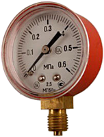 Манометр пропановий 0-0,6 МПа