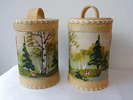 Банку для спецій з берести "літо"