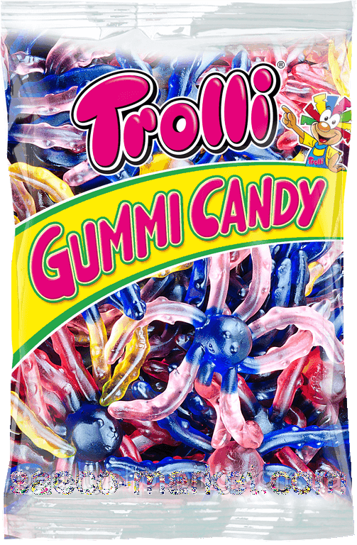 Trolli Octopus Tarantula павуки восьминоги жувальний мармелад 1 кг пакет Німеччина