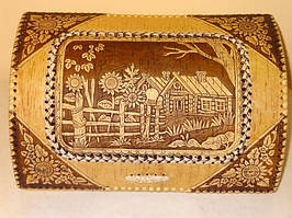 Хлібниця з берести "кантрі"