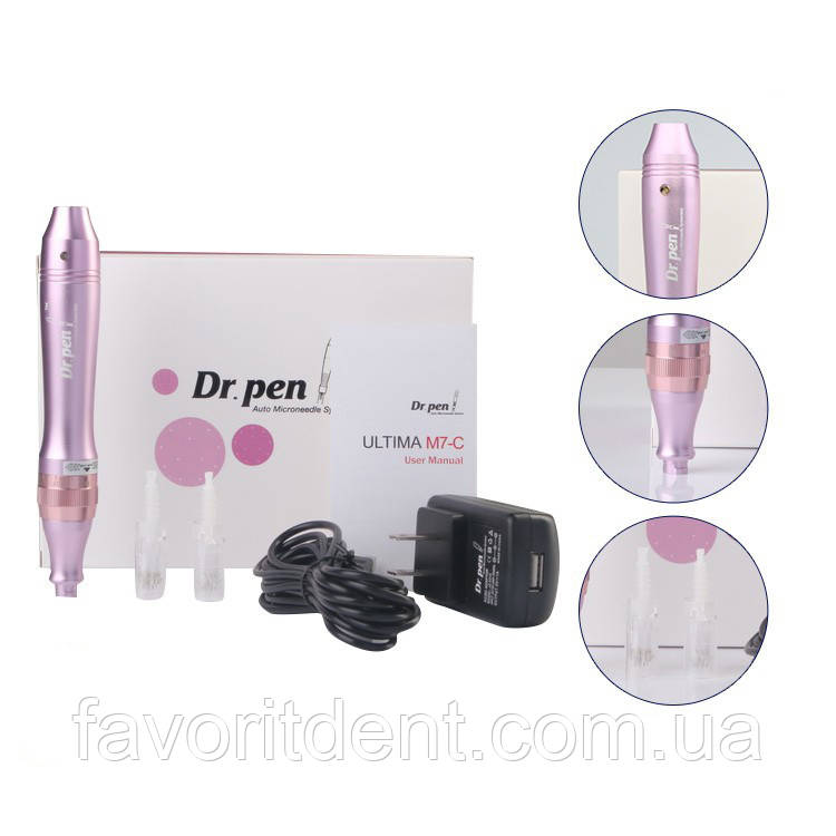 Дермапен з акумулятором. Апарат для фракційної мезотерапії Dermapen М7