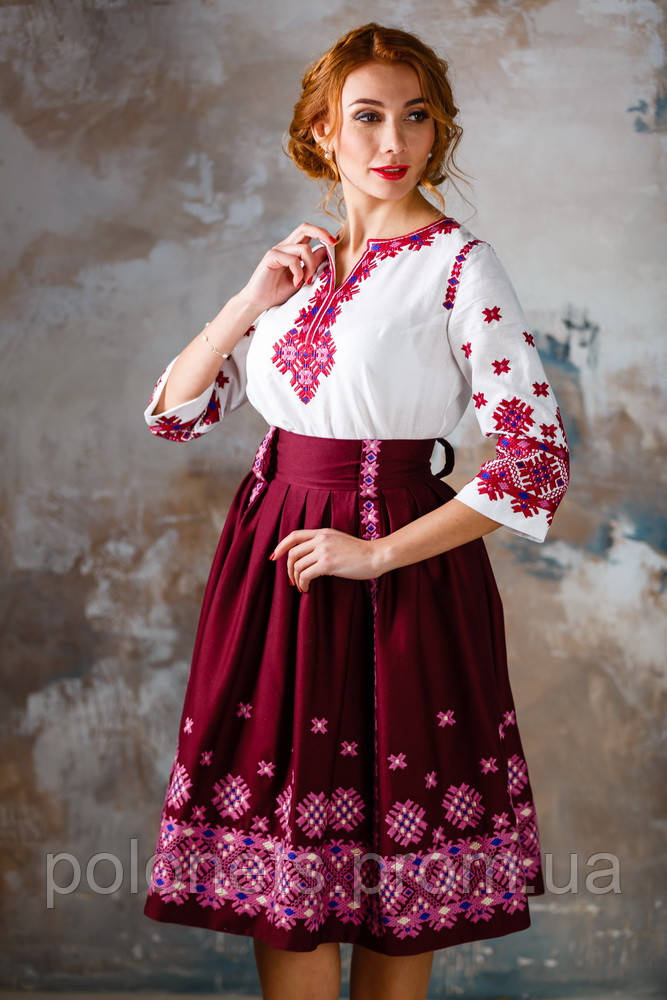 Спідниця вишита