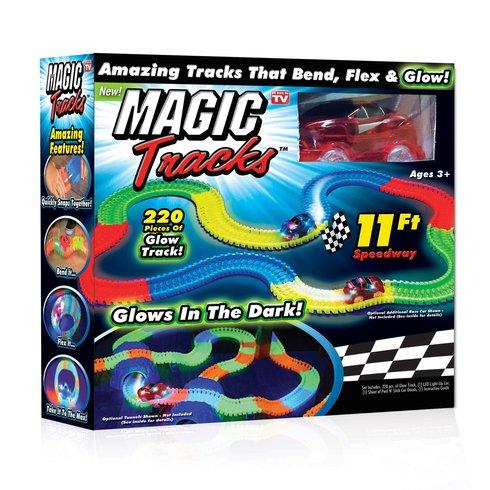 Перегонова траса Magic Tracks, 220 дет, Автотрек, Іграшкова дорога, Конструктор