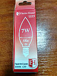 Лампа Electro House світлодіодна 7W 630Lm Е14 свічка, фото 3