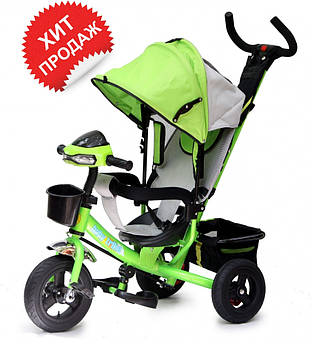 Дитячий велосипед Baby trike CT-61 зелений