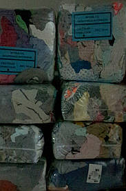 Ветош ОРИГІНАЛ різаний Shianus Обтиральні матеріали. (паковання 10 кг)