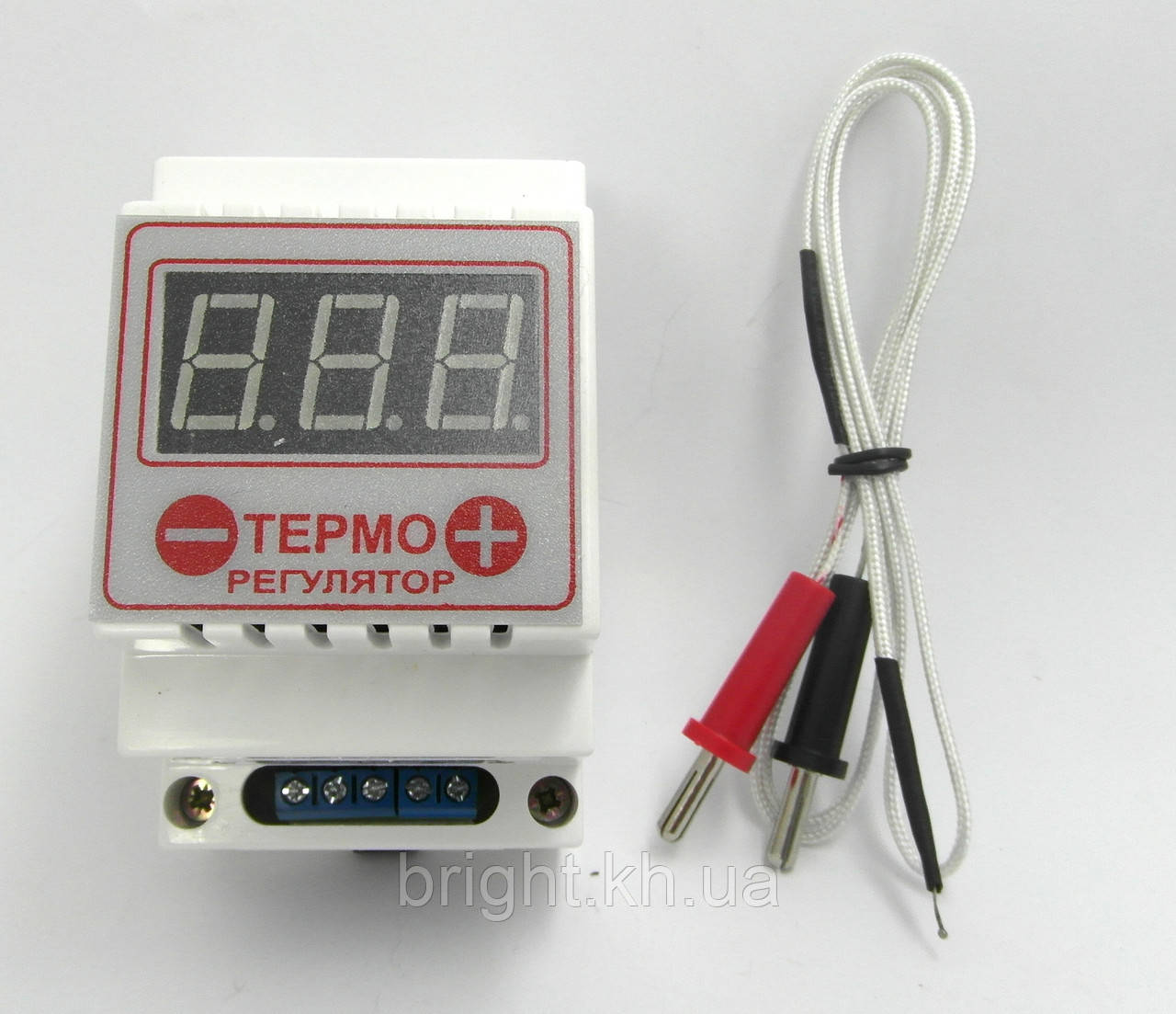 Цифровий Терморегулятор термопарный ЦТР-2т (-99...+999) + термопара