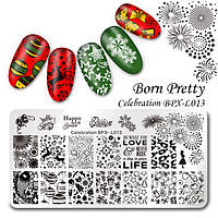 Пластина для стемпінгу BORN PRETTY / BPX-L013