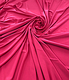 Тканина трикотаж "Мало" колір малина для платтів, блузок, виробів, шир 150 см, фото 2