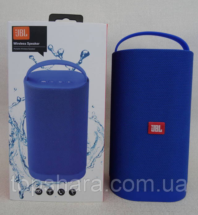 Колонка портативная с ручкой Bluetooth JBL J-40 Wireless Speaker, цвет синий