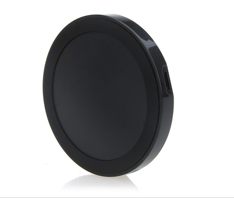 Бездротове зарядний QI кругле для смартфонів чорне SKU0000036