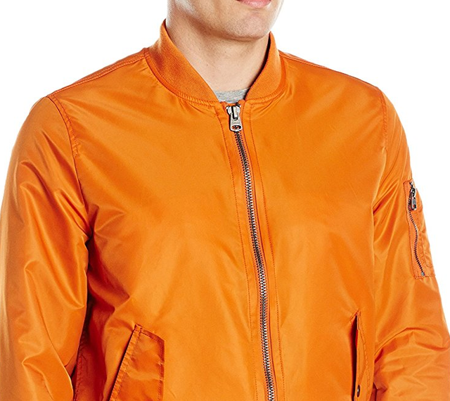 Leather Jacket Men Levi's Men's MA-1 Bomber Jacket Satin Flight