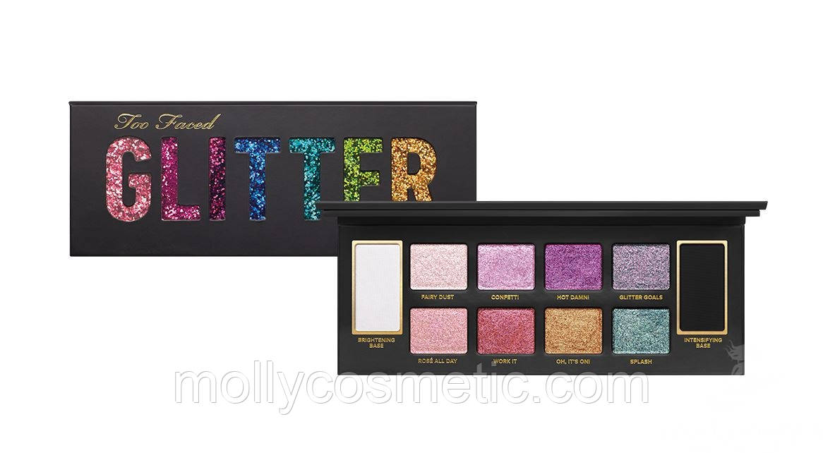 Палітра тіней Too Faced Glitter Bomb