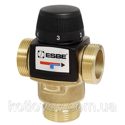 Триходовий змішувальний клапан ESBE VTA572 (Швеція), фото 1
