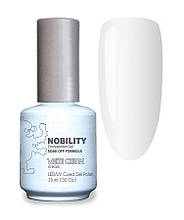 Гель-лак Lechat Nobility 21 WHITE CREAM — білий матовий, 15 мл