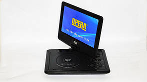 Портативний телевізор Opera 9.8 дюйма DVD FM USB USB Аналогове телебачення