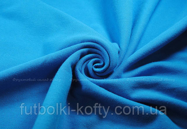 Ультрамаринове чоловіче поло 100% бавовна