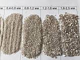 Пісок кварцовий 0.1 - 0.2 мм, мішок 25 кг, фото 2