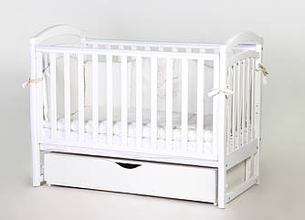 Ліжечко для новонароджених Соня ЛД6 білий