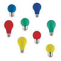 Rainbow 1Вт цветная (желтая,красная,зеленая,синяя) Светодиодная лампа