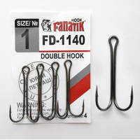 Двойной крючок Fanatik FD-1140 №1 DOUBLE HOOK