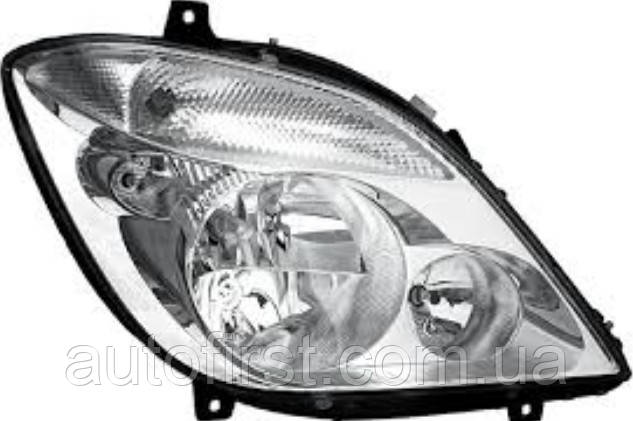 DEPO Фара передня R Sprinter 906 без ПТФ (H7/H7/PY21W/W5W) 