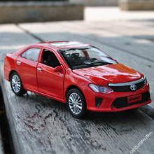 Машинка металева Toyota Camry (Top Model. Die Cast Collection), Metal Collection Красная