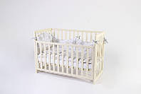 Кроватка для новорожденных Соня ЛД13 слоновая кость