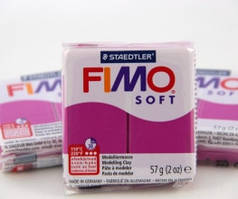 Полімерна глина пластика Фімо Софт Fimo Soft пурпур 61 - 56гр