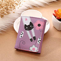 Жіночий гаманець Cats фіолетовий