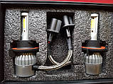 C6 COB H13 LED HeadLight Новорічна АКЦІЯ, фото 3