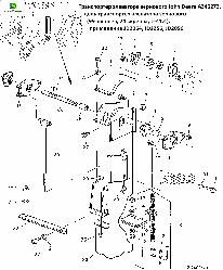 Елеватор зерновий на John Deere 2064, 2256, 2264, 2056, AZ46273 