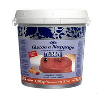 Fabbri Nappage Caramel, Amarena, Apricot - Дзеркальні глазурі (Мируари) 4,5 кг
