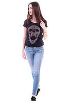 Футболка жіноча SKULL SMILE, фото 5