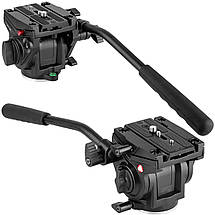 Видеоголова для штатива або монопода Kingjoy VT-3510 (голова аналог Manfrotto 701HDV), фото 2