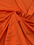 Тканина трикотаж «Біфлекс» (ш 145 см) колір Жовтогарячий для пошиття купальників, спортивного одягу, бальних костюмів, фото 2