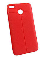 Червона TPU матовий чохол-накладка AutoFocus для Xiaomi Redmi 4X