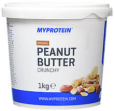 Арахісова паста Myprotein original peanut butter crucny 1 kg 