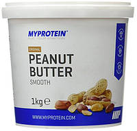 Арахисовая Паста Myprotein original peanut butter smooth 1 kg
