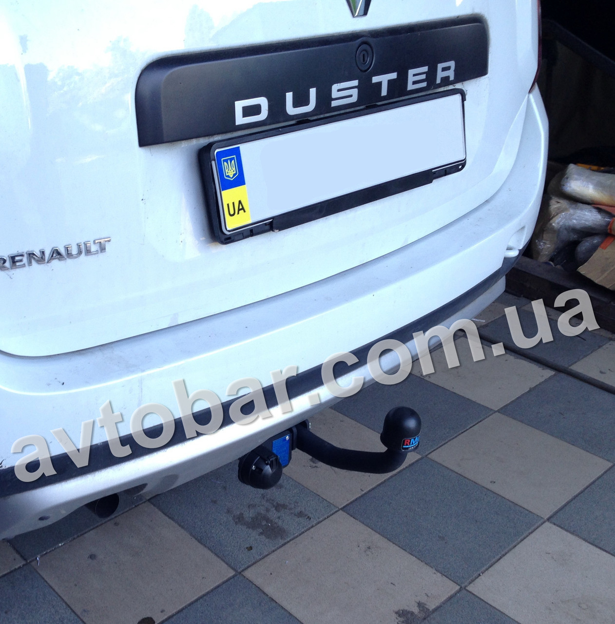 Фаркоп на Renault Duster (с 2010--) Без Подрезки Бампера — Купить ...