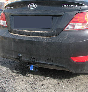 Фаркоп на Hyundai Accent (2011-2017) Хюндай Акцент