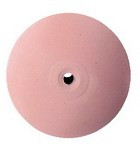 Резинка полировальная каучуковая розовая (тонкая, выпуклая) - фото 1 - id-p46060523