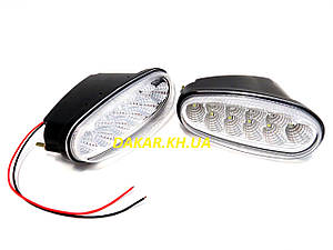 Фари світлодіодні протитуманні HY 276A LED Daewoo Lanos, Sens DRL Деу Ланос, Сенс