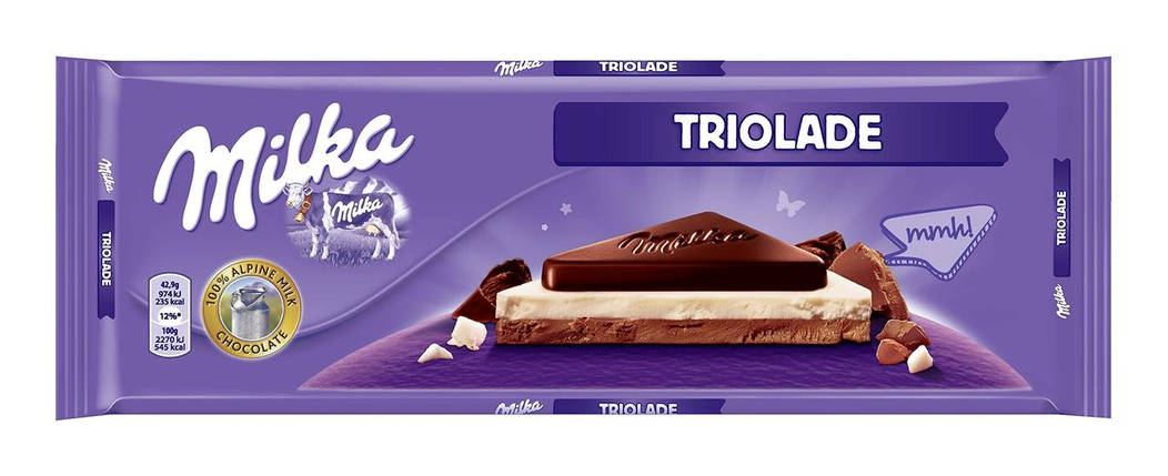 Шоколад Milka Triolade (три шоколада) 300гр. Австрия - купить по лучшей ...