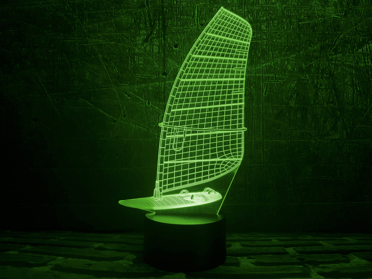 Змінна пластина для 3D-світильників «Парусник» 3DTOYSLAMP, фото 1