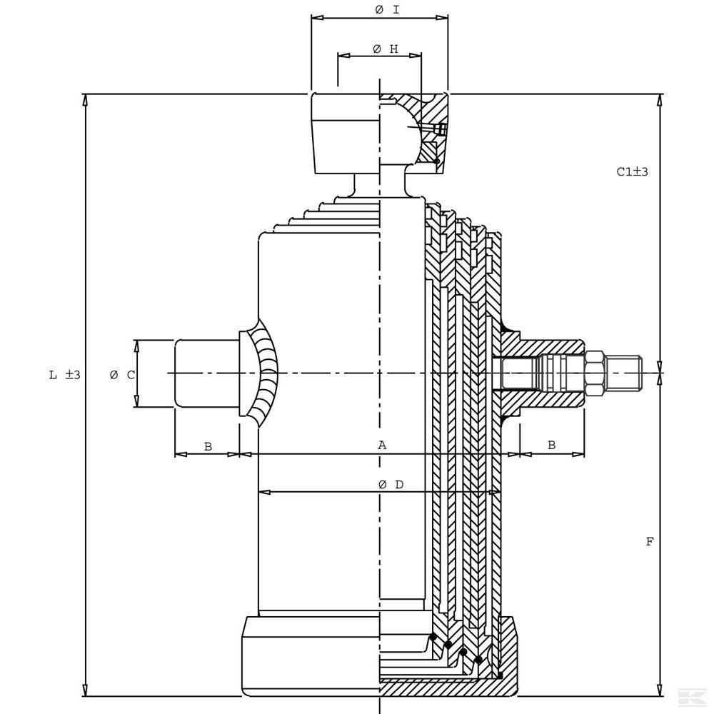 Телескопический цилиндр с шариком 2-шт TC3022 - фото 2 - id-p628824420