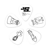 Медиаторы Planet Waves PW1CWH4-10JS JOE SATRIANI PICKS WHITE (MEDIUM)